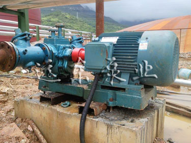 遠東保溫齒輪泵在冠粵路橋現場展示 遠東保溫齒輪泵在冠粵路橋現場展示