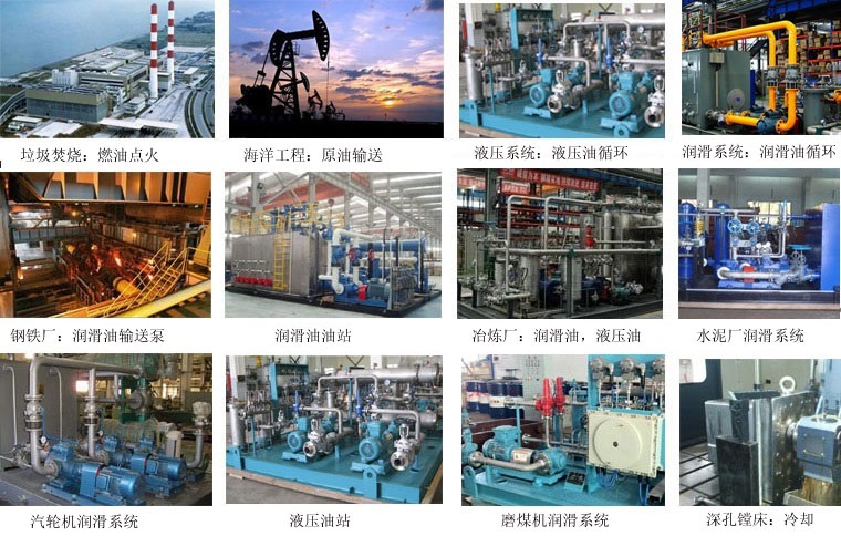 SNF三螺桿泵應用