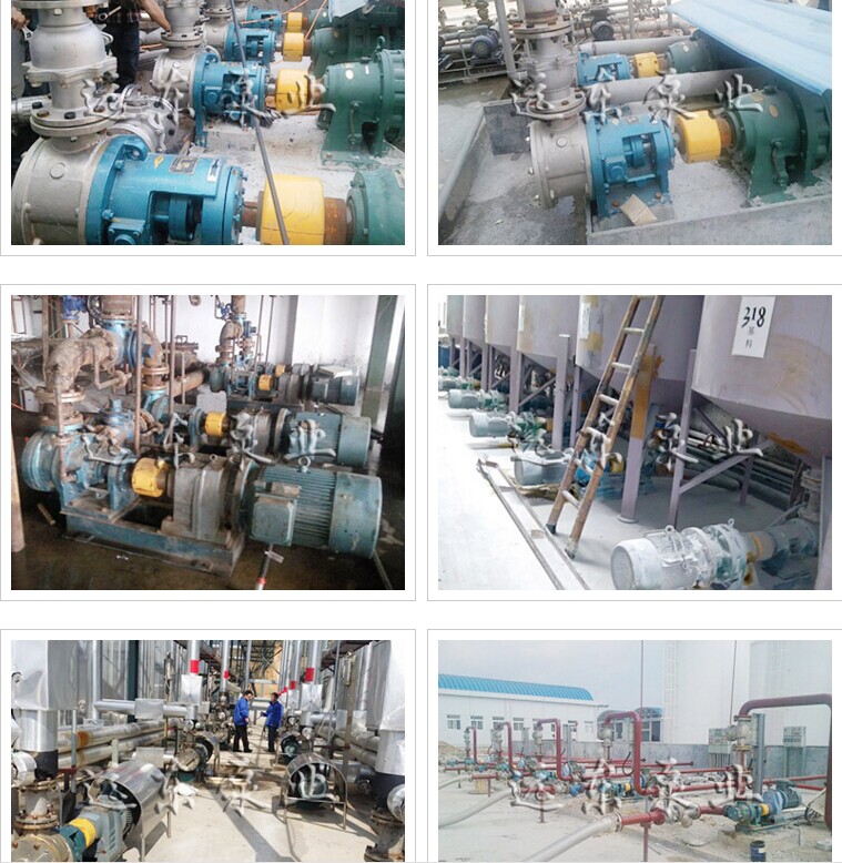 NYP不銹鋼高粘度泵用戶現場圖