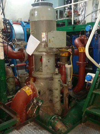 船用立式三螺桿泵