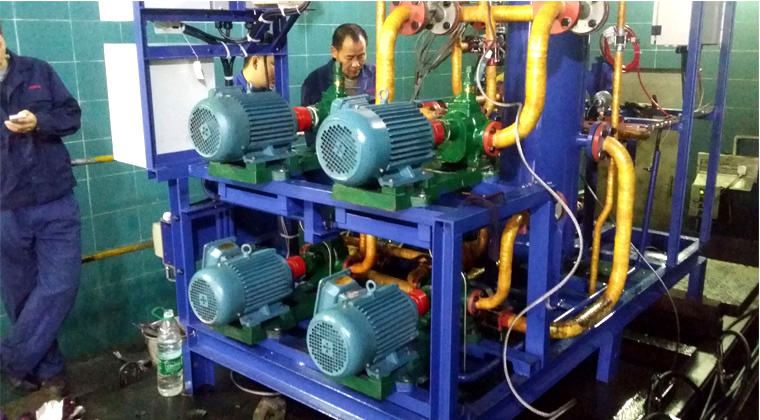 KCG高溫齒輪油泵案例