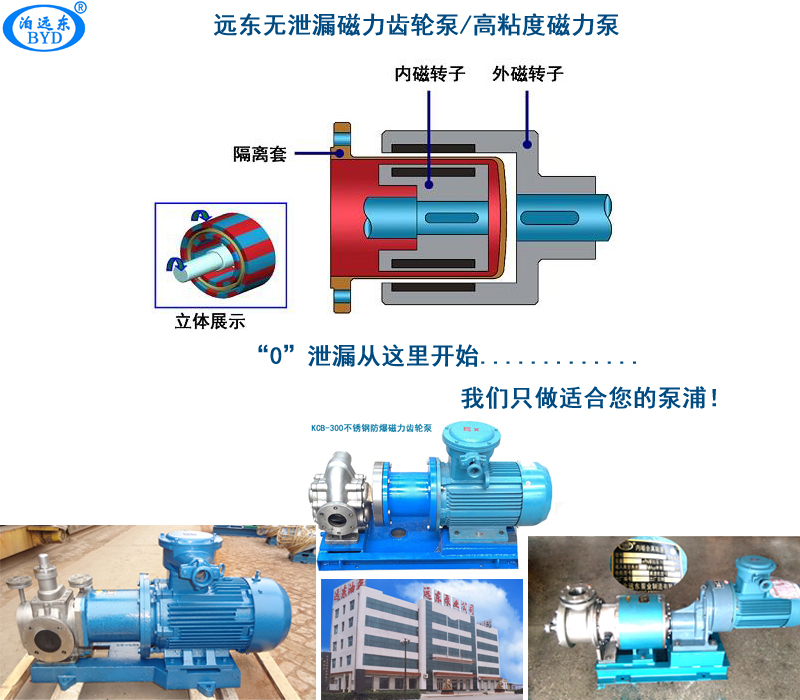 高粘度磁力齒輪泵