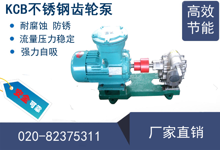 KCB不銹鋼齒輪泵 KCB不銹鋼齒輪泵