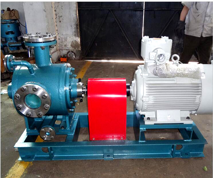 保溫夾套雙螺桿泵