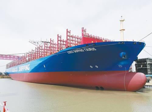 造船廠拿下法國達飛海運集團9艘2.2萬TEU級集中箱船大訂單