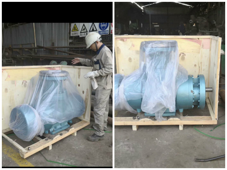祝賀遠東泵業雙螺桿燃油泵W7T.2Zk-144M1W74順利交貨船東 祝賀遠東泵業雙螺桿燃油泵W7T.2Zk-144M1W74順利交貨船東
