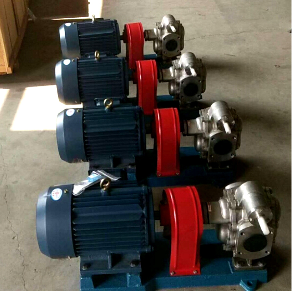 泊遠東牌KCB-200不銹鋼齒輪泵6臺生產完畢出廠