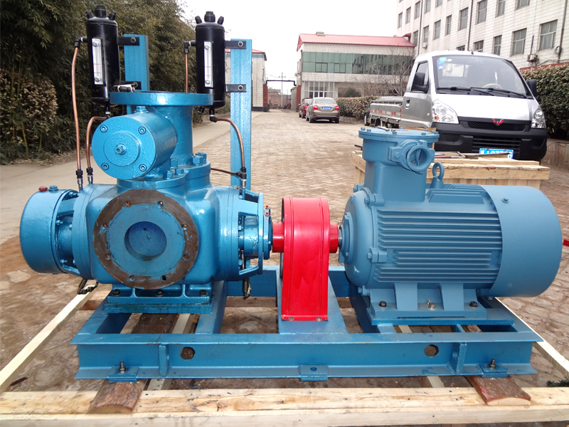 雙螺桿油氣混輸泵W6.5ZK-90M1運行成功出廠