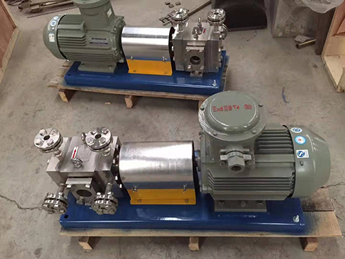 遠東牌保溫夾套齒輪泵RCB-29-1輸送瀝青 遠東牌保溫夾套齒輪泵RCB-29-1輸送瀝青