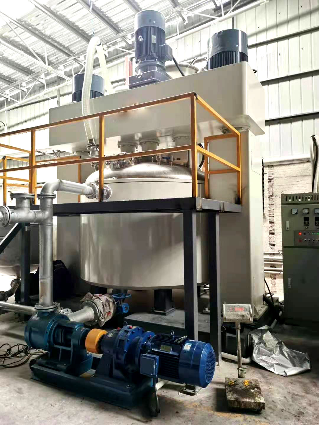 強力分散機油墨出料泵NYP220B-RU-T2-W12G高粘度泵