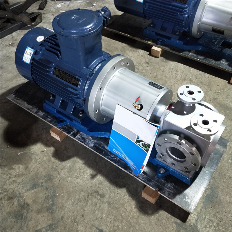 炔螨特原油輸送泵RCB-8/1.2不銹鋼夾套保溫齒輪泵 炔螨特原油輸送泵RCB-8/1.2不銹鋼夾套保溫齒輪泵